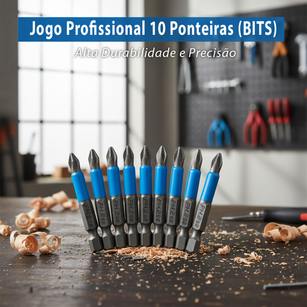 Jogo de Ponteiras Phillips Imantadas 50mm 10 Peças Starfer - Imagem 5