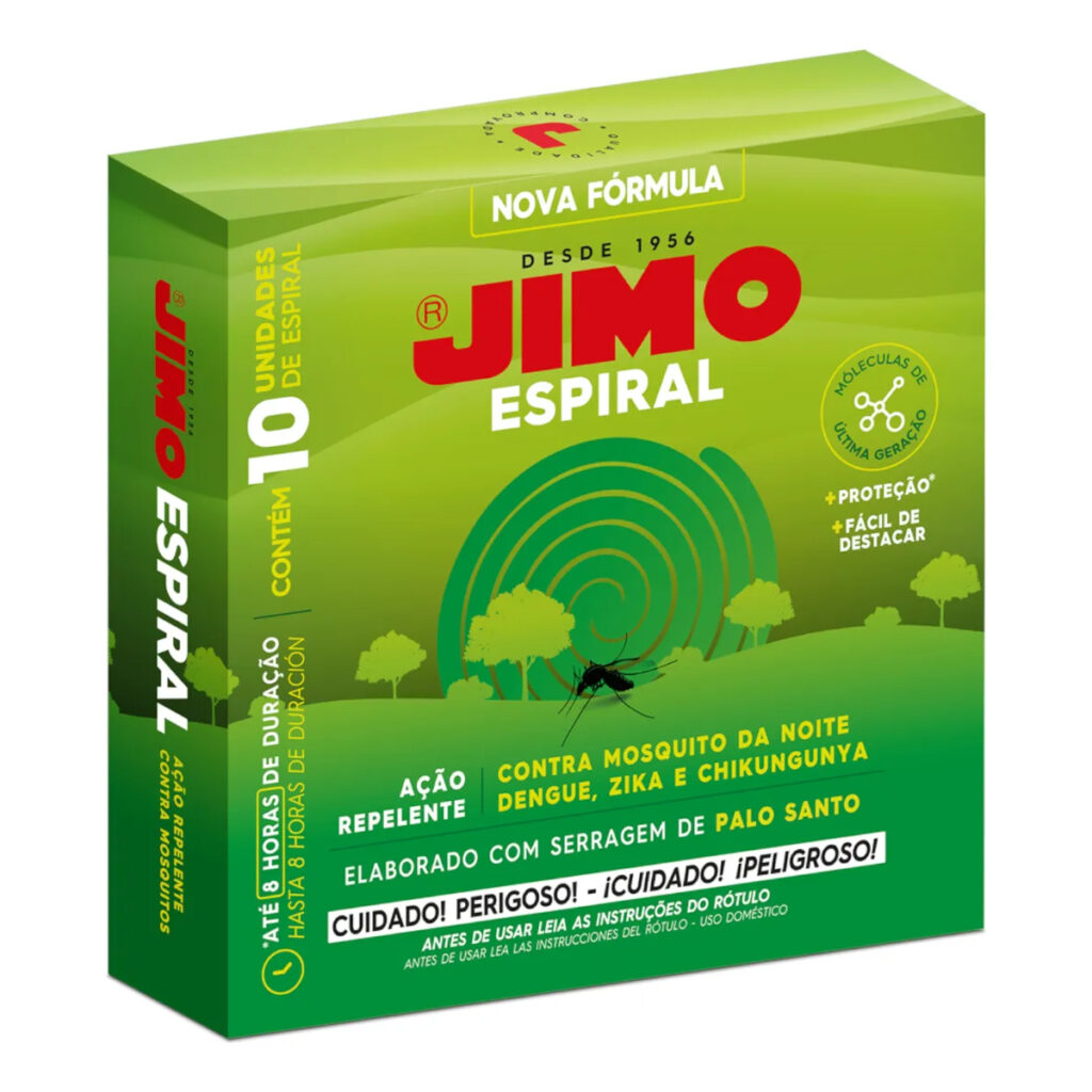 Espiral Repelente de Mosquito Palo Santo 10 Unidades Jimo
