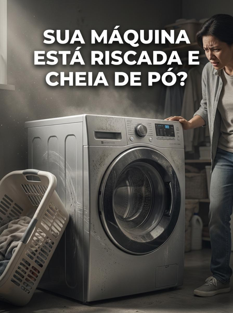 Capa para Máquina de Lavar TNT com Zíper 8 a 12kg Branca - Imagem 8