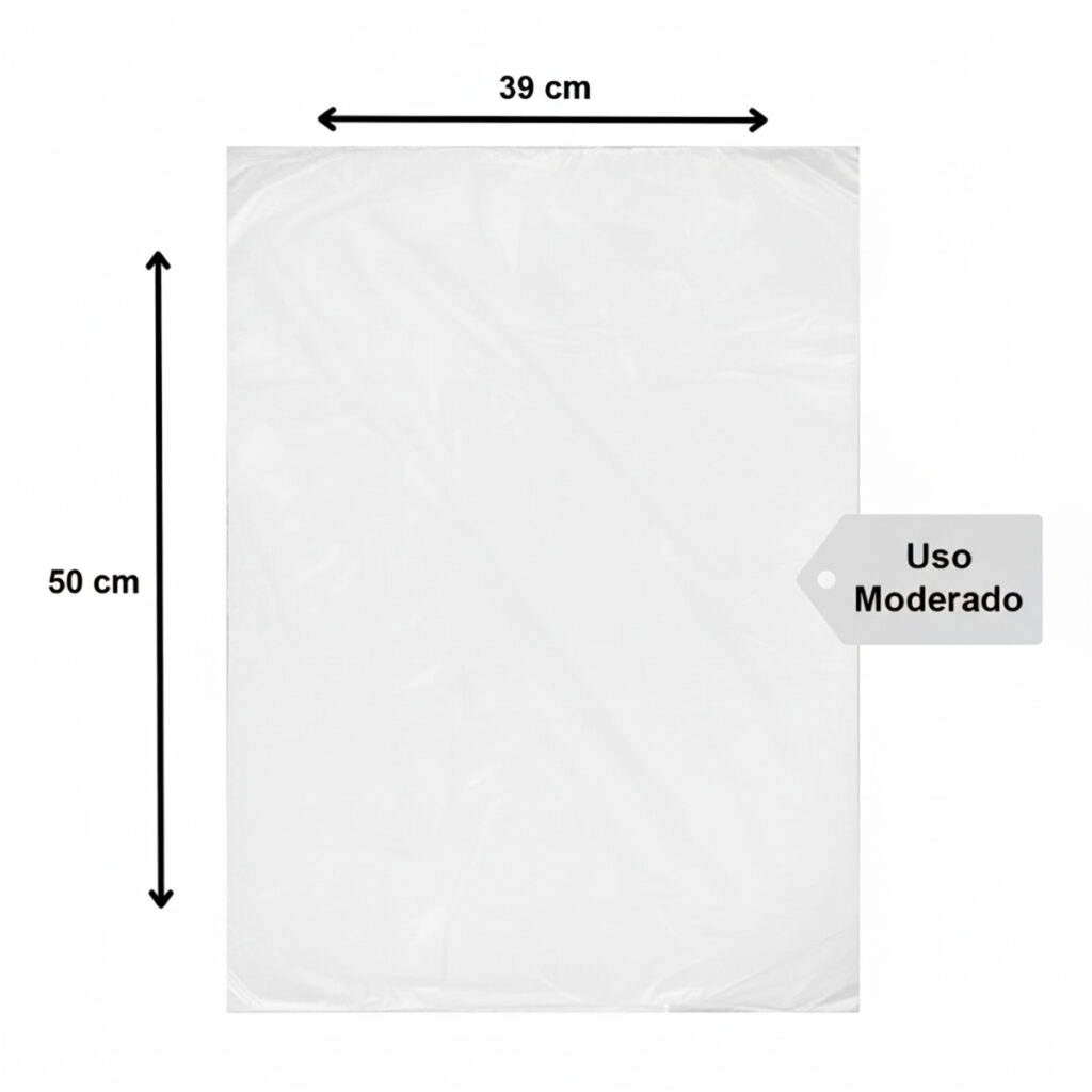 Saco de Lixo 20L Reforçado Uso Moderado 100 Unidades - Imagem 2