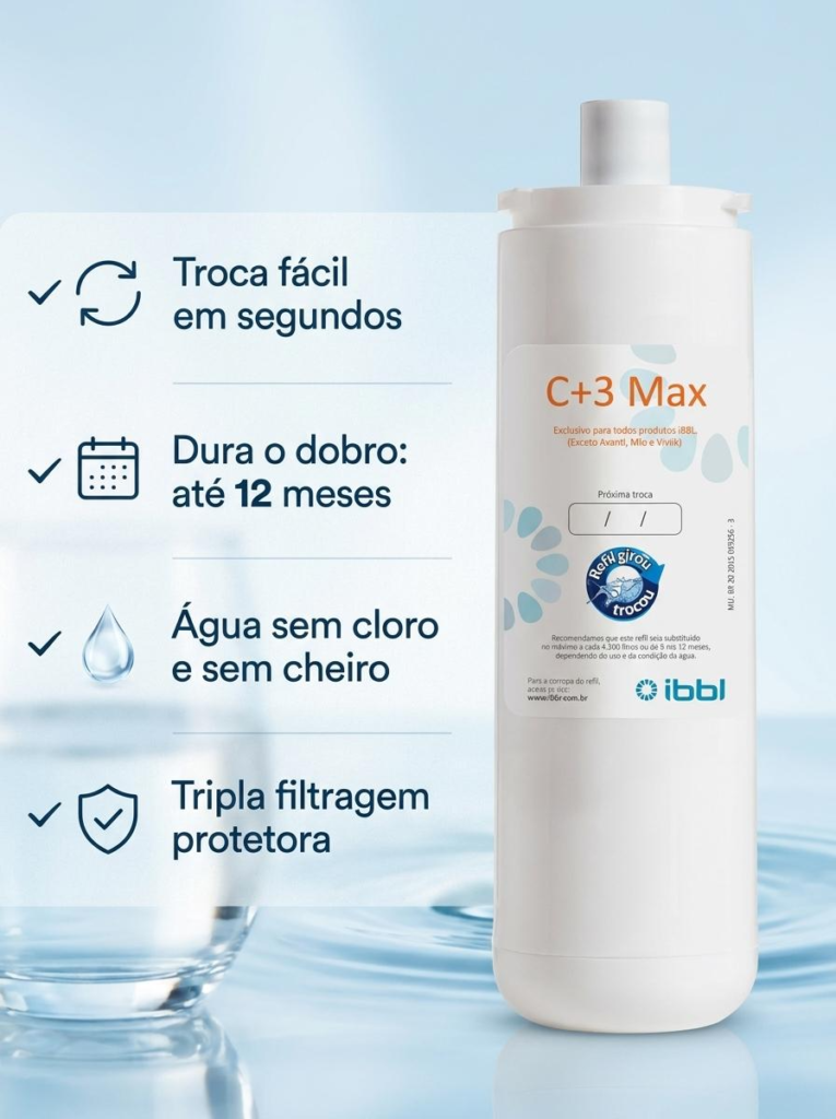 Refil IBBL C+3 Max Girou Trocou 6000L para FR600 e Atlantis - Imagem 6