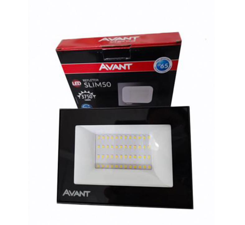Refletor LED 50W à Prova d'Água Bivolt Branco Frio Avant - Imagem 2