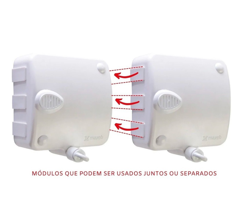 Varal Retrátil de Parede Stendmax 3 Módulos 6m Branco - Imagem 4