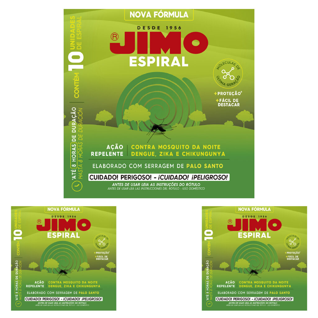 Espiral Repelente de Mosquito Palo Santo 30 Unidades Jimo