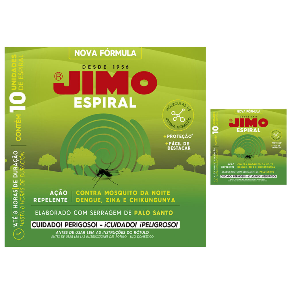 Espiral Repelente de Mosquito Palo Santo 20 Unidades Jimo
