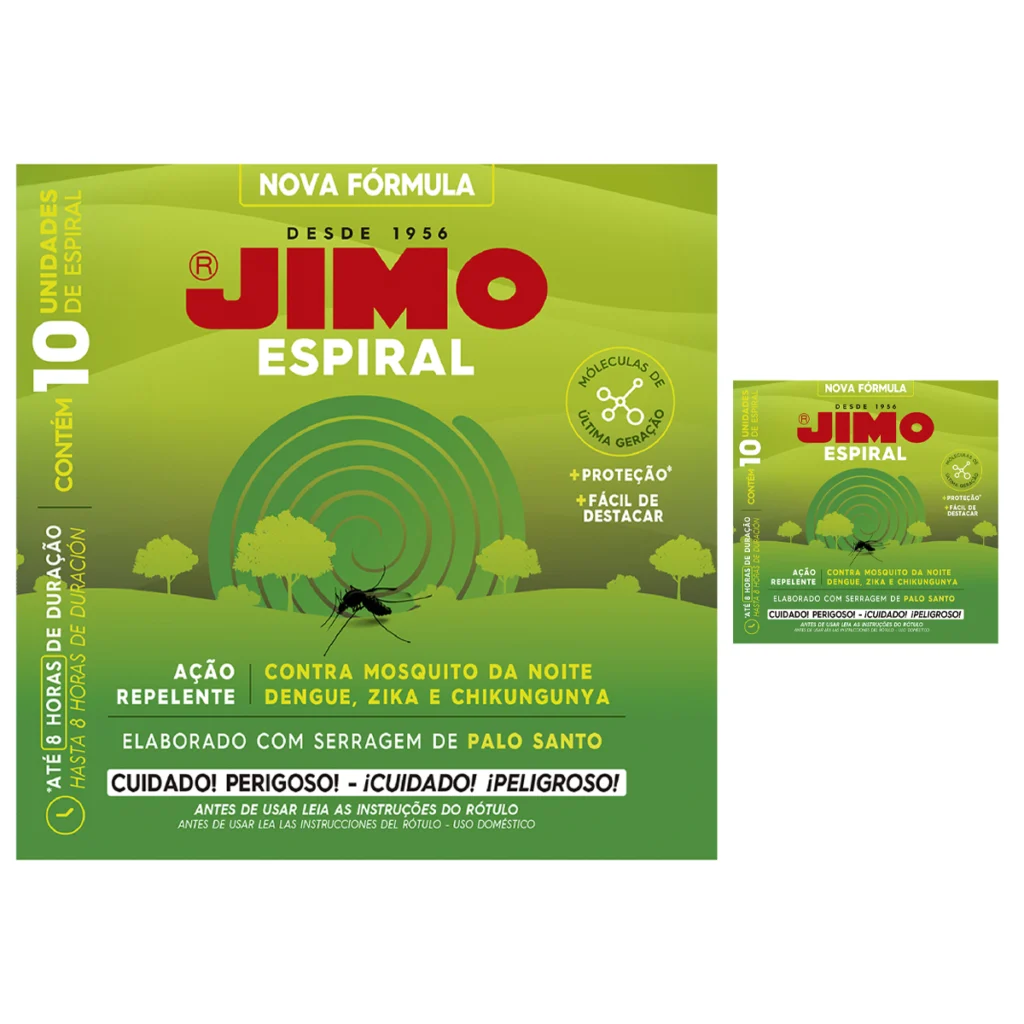 Espiral Repelente de Mosquito Palo Santo 20 Unidades Jimo
