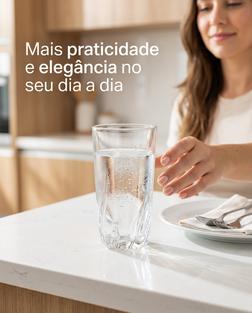 Copo de Vidro Grosso Vienna 340ml para Água e Suco - Imagem 4