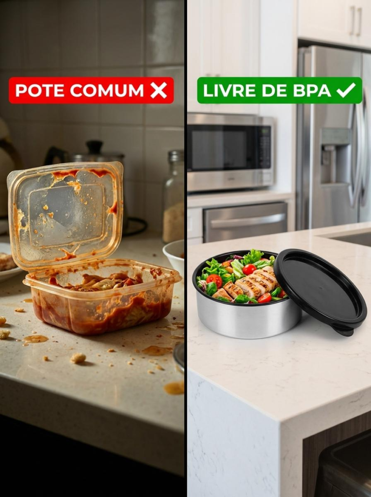 Pote Metalizado com Tampa Redondo 370ml Potte Premium - Imagem 6