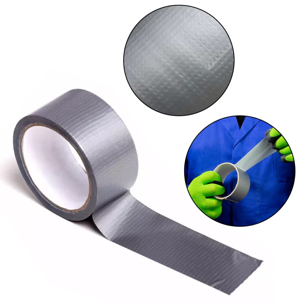 Fita Silver Tape Cinza 48mm x 5m Starfer - Imagem 6