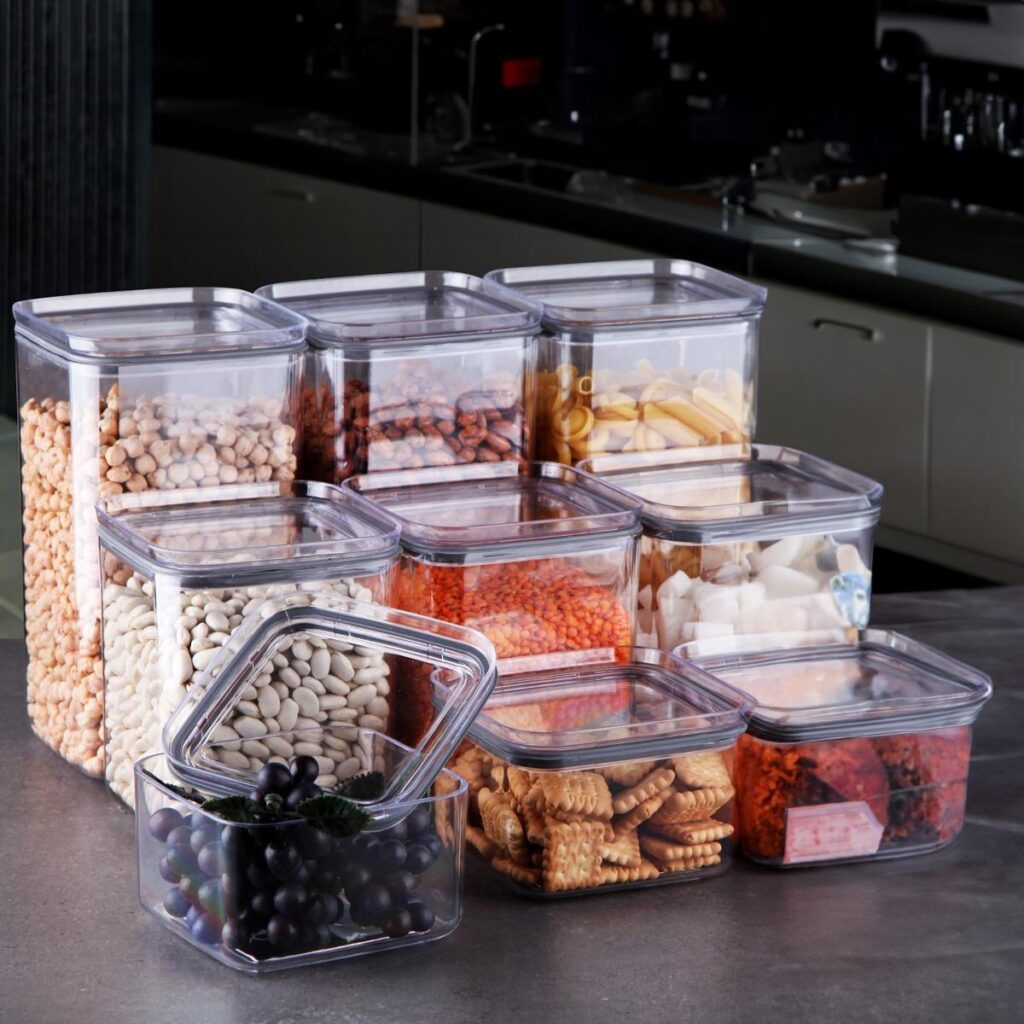 Pote Hermético Lumi Crystal Clear 1,5L para Alimentos - Imagem 4