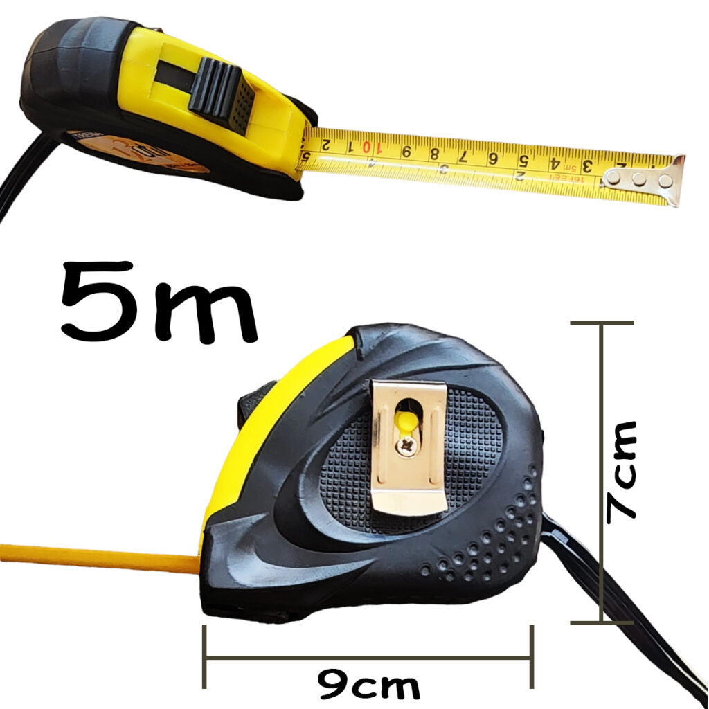 Trena de Aço 5m x 18mm Emborrachada com Trava Dupla - Imagem 3