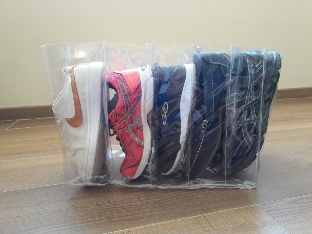 Kit 2 Colmeias Organizadoras de Sapatos e Tênis 5 Nichos - Imagem 4