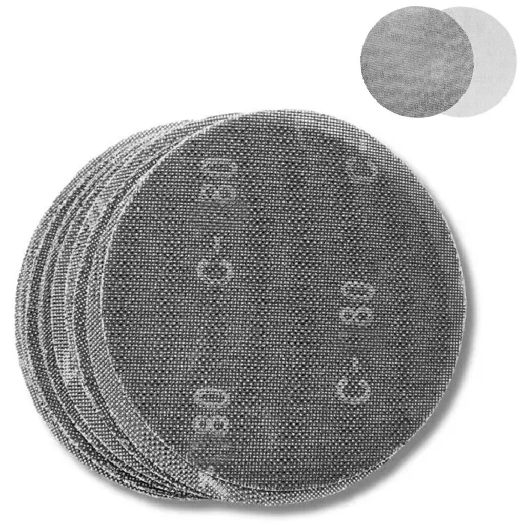 Disco de Lixa Telado 225mm Grão 80 Velcro Kit 10 Starfer - Imagem 2