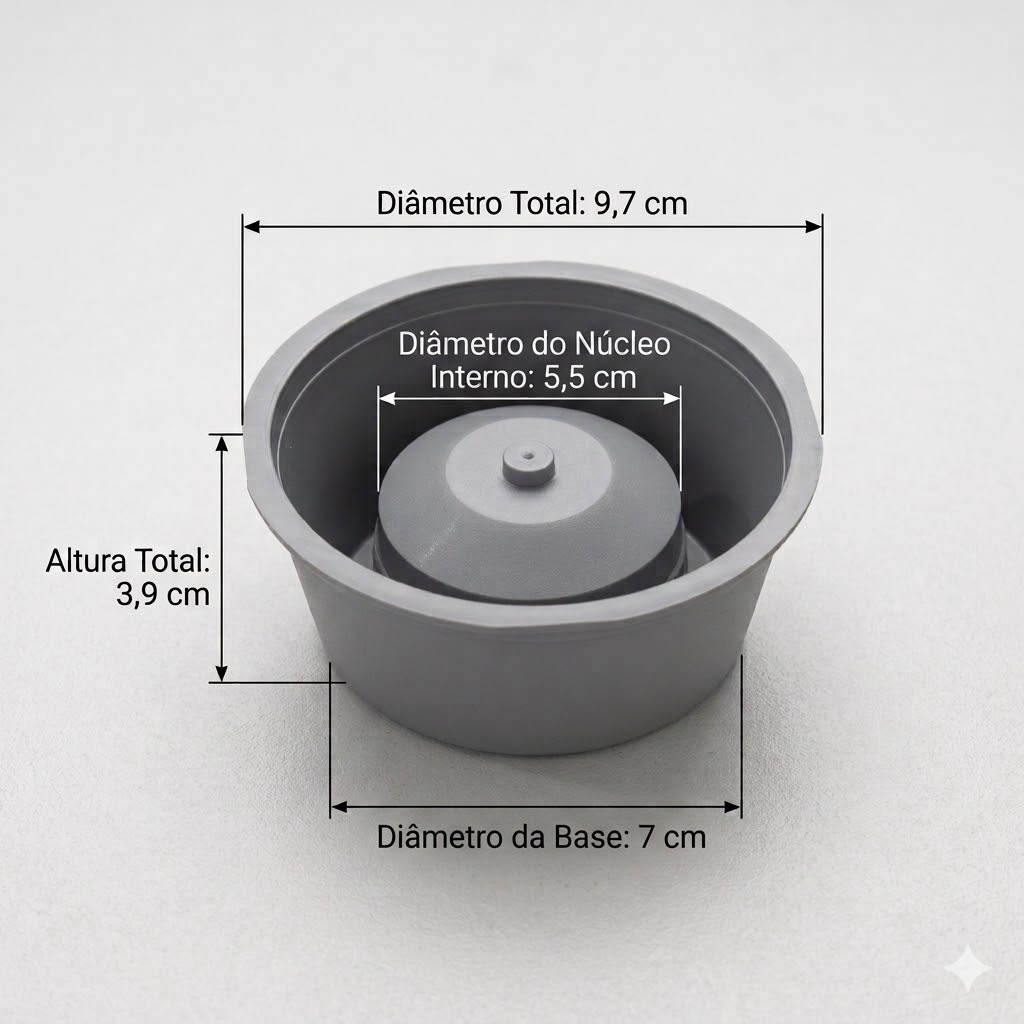 Adaptador para Ralo Anti Odor Tira Mau Cheiro Astra - Imagem 4
