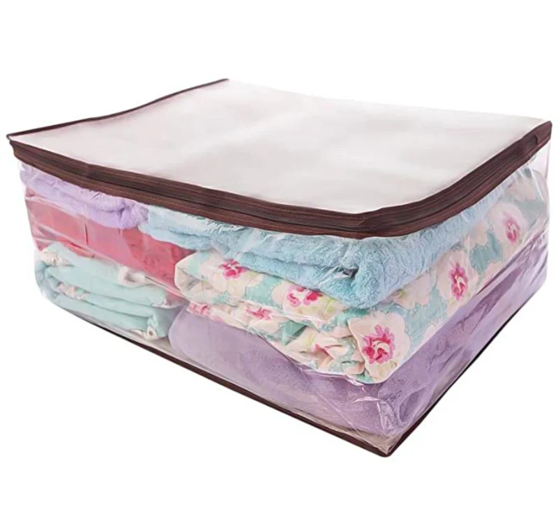 Organizador Porta Edredom com Zíper Grande 60x50cm Secalux