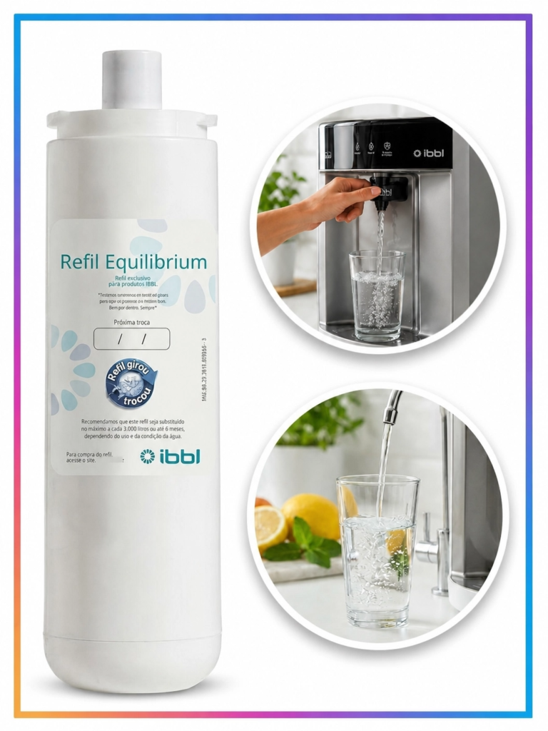 Refil IBBL Equilibrium para Purificador FR600, Evolux e Due
