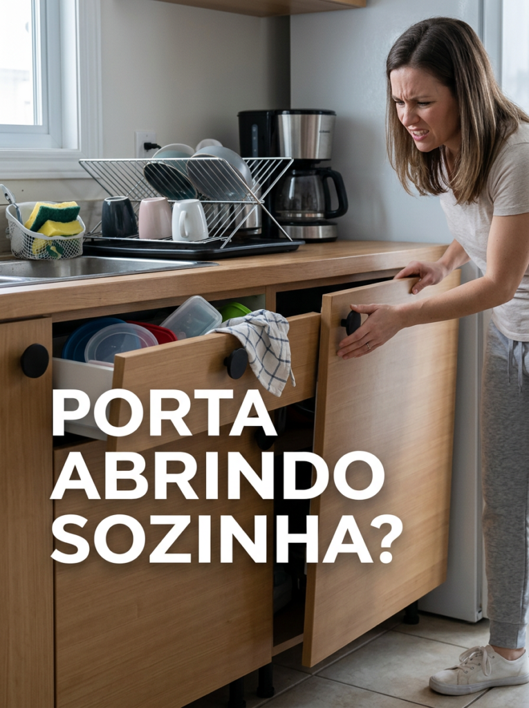 Fecho Magnético Adesivo para Armário e Gaveta Prata em Kit - Imagem 2