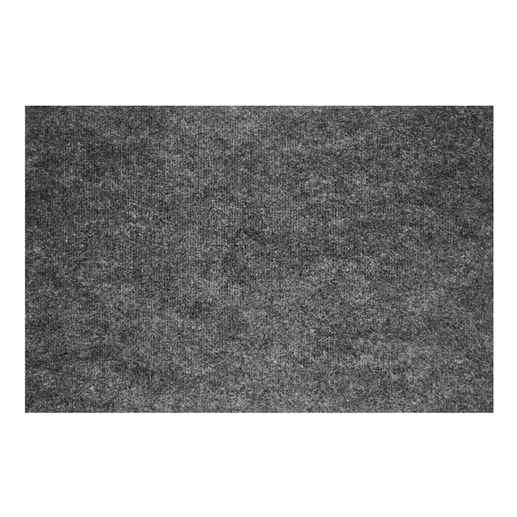Tapete Seca Pé Home Agulhado Cinza 59x39cm Kapazi