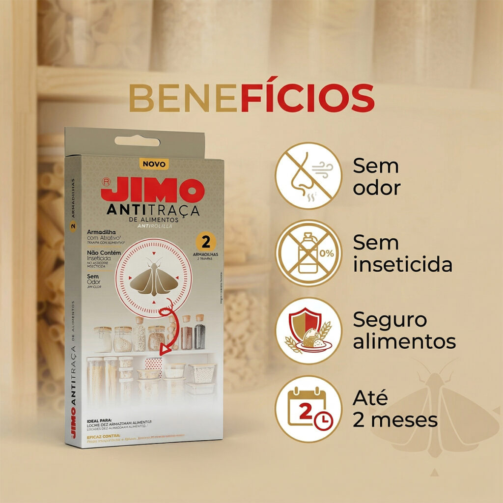 Anti Traça de Alimentos para Despensa 6 Unidades Jimo - Imagem 7