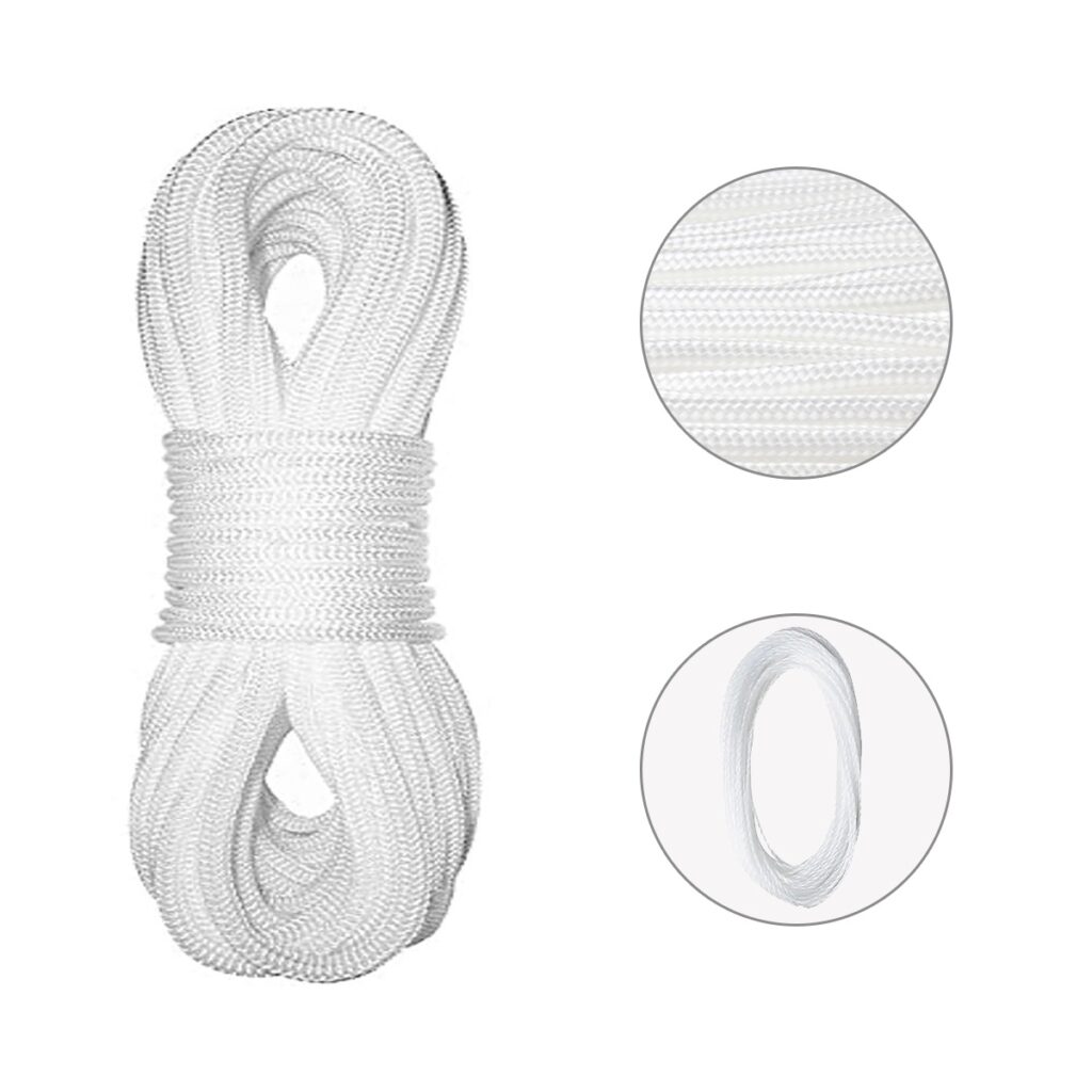 Corda para Varal 15m de Polipropileno 4mm Branca - Imagem 5