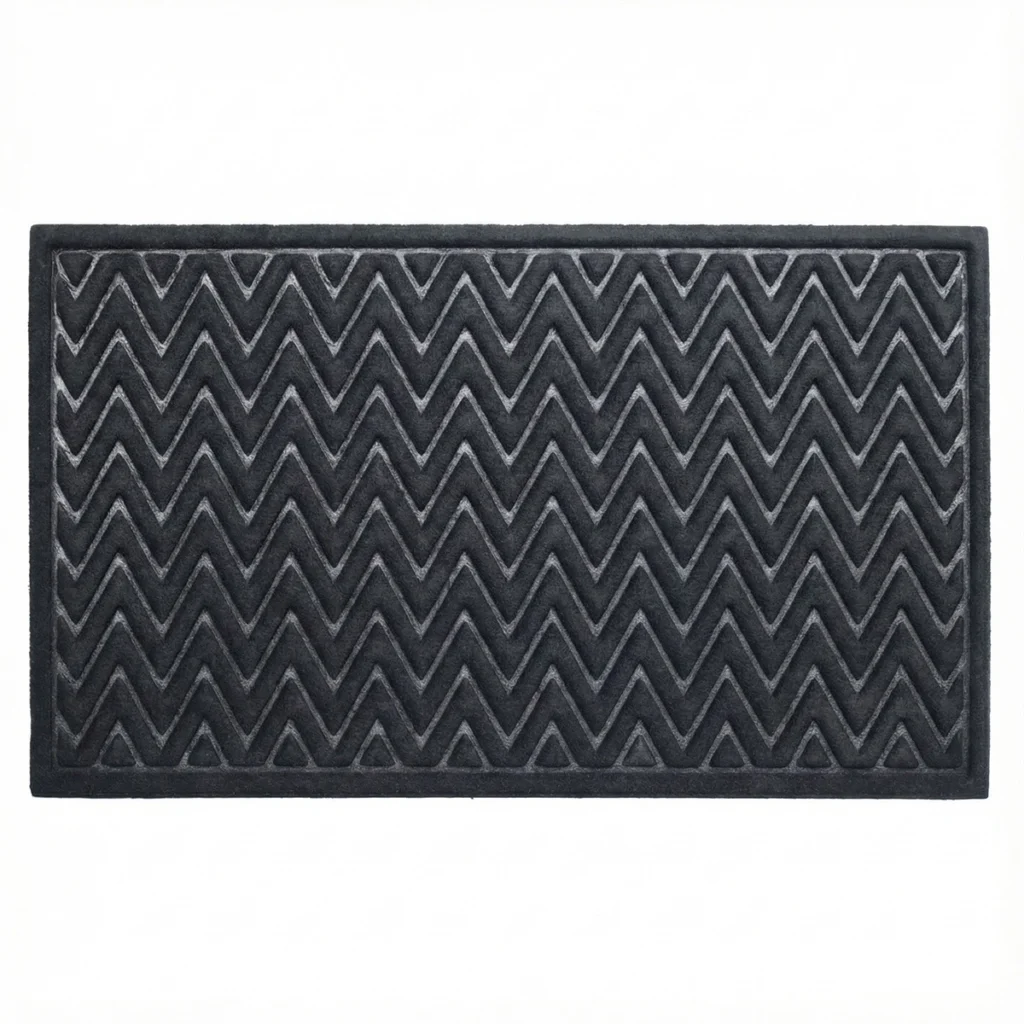 Tapete Capacho de Entrada ZigZag Grande 75x45cm
