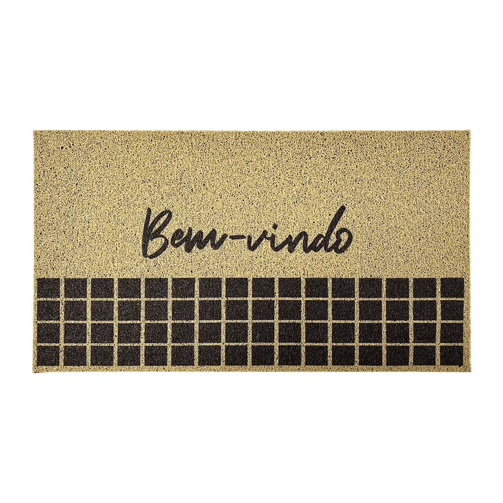 Tapete Capacho Home Linear em Vinil 80x50cm Kapazi