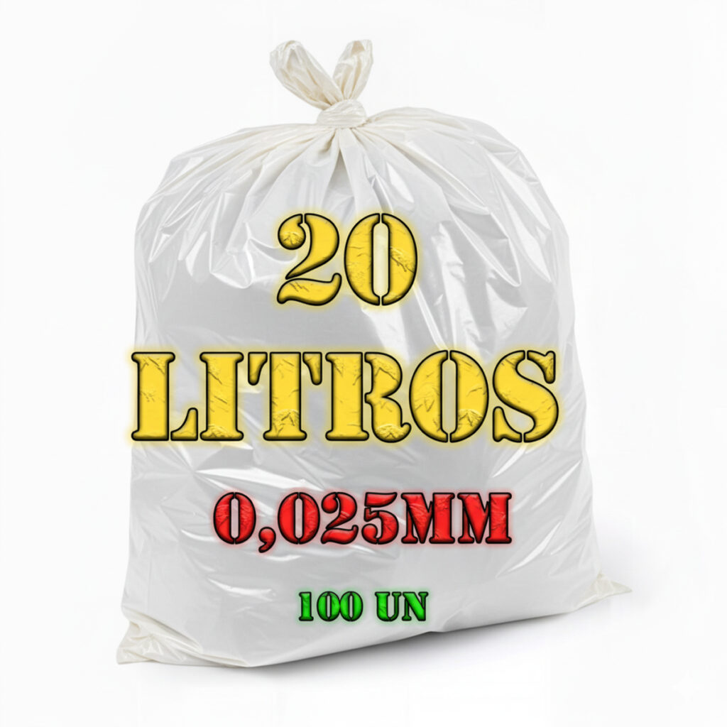 Saco de Lixo 20L Reforçado Uso Moderado 100 Unidades - Imagem 8