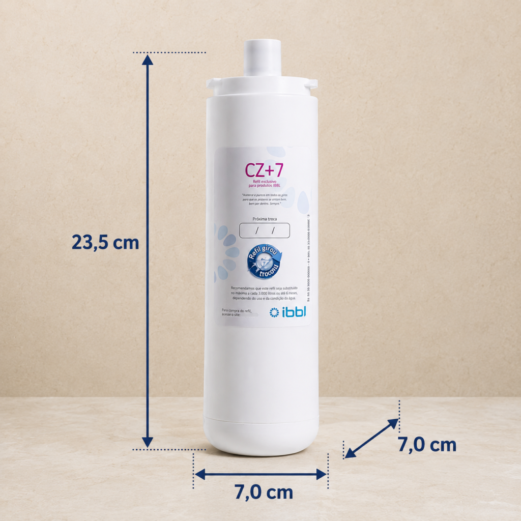 Refil IBBL CZ+7 Girou Trocou 7 Etapas de Filtragem 3000L - Imagem 2
