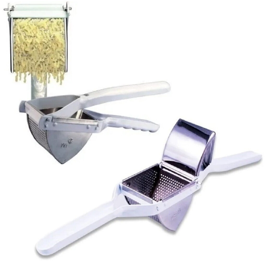 Espremedor de Batata e Legumes Inox Triangular Grande Viel - Imagem 3