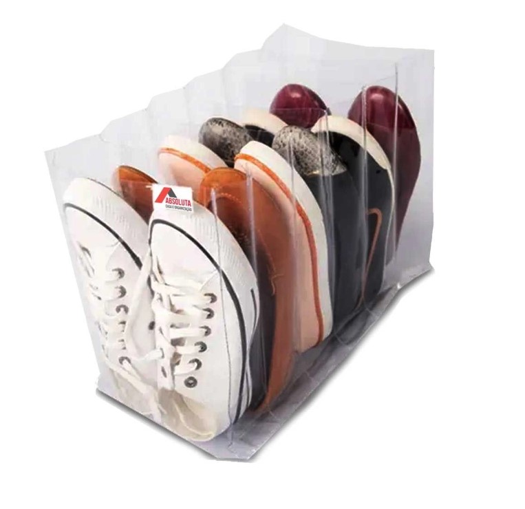 Kit 2 Colmeias Organizadoras de Sapatos e Tênis 5 Nichos - Imagem 3