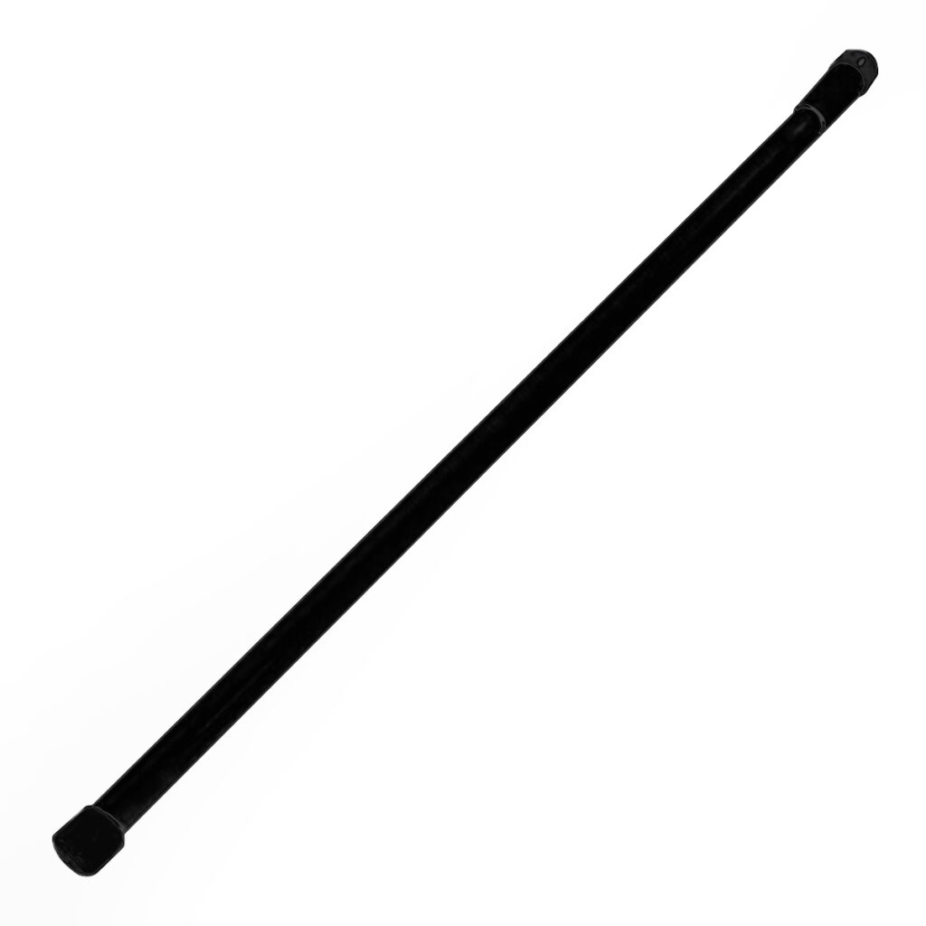 Varão Extensível para Cortina de Box 0,90 a 1,40m Preto - Imagem 3