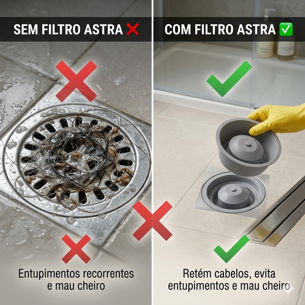 Adaptador para Ralo Anti Odor Tira Mau Cheiro Astra - Imagem 9