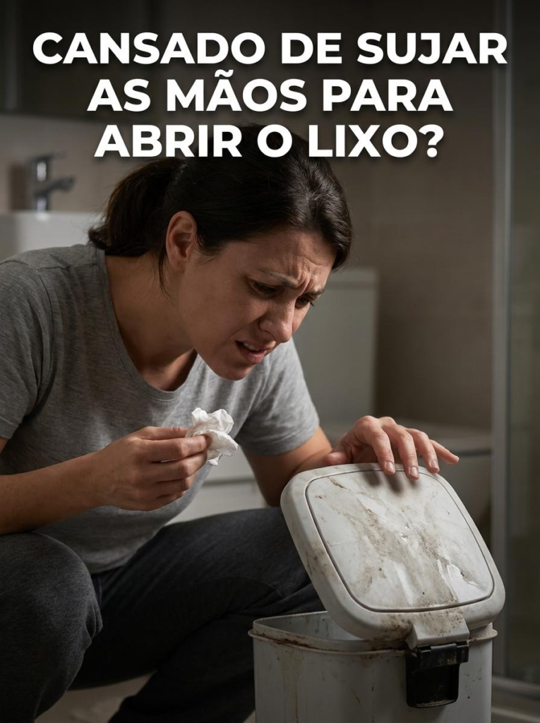 Lixeira com Pedal 5L Compacta para Banheiro e Cozinha Viel - Imagem 3