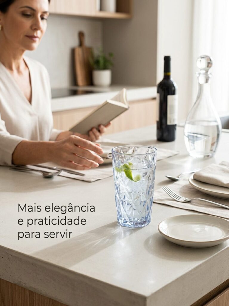 Jarra de Vidro para Suco Luxo Diamante 1,2L