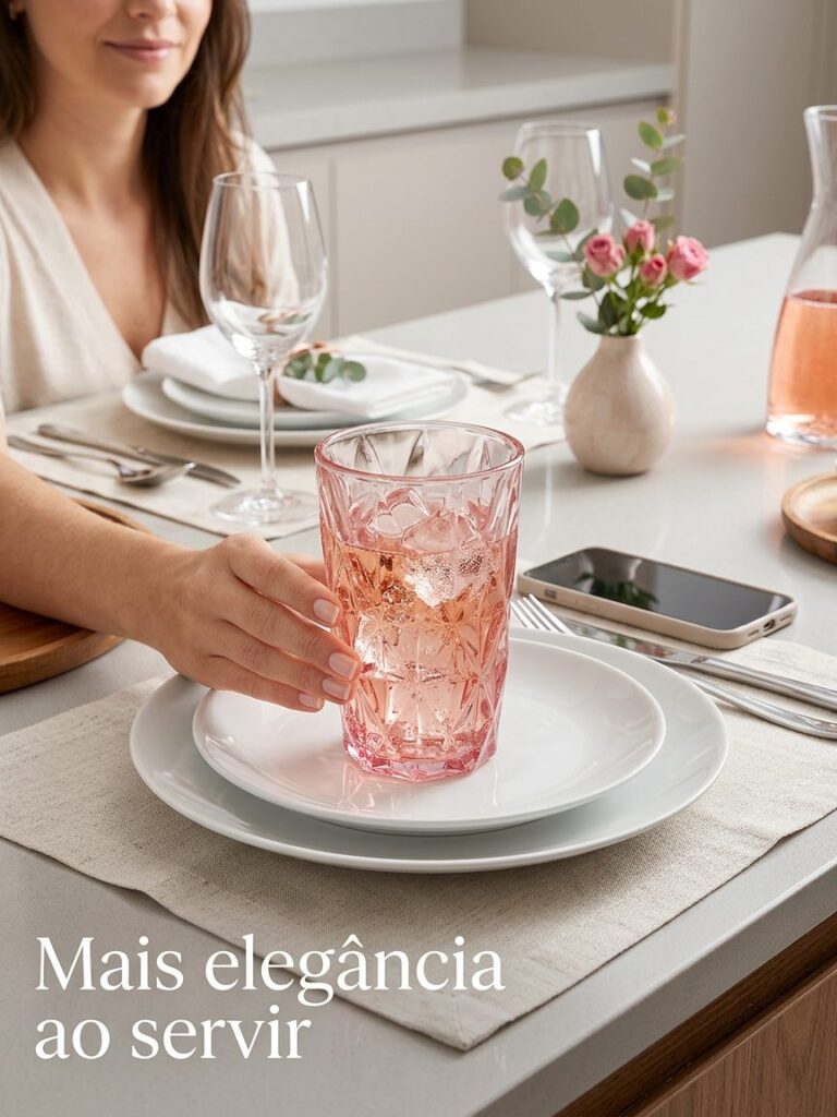 Jarra de Vidro para Suco Luxo Diamante 1,2L