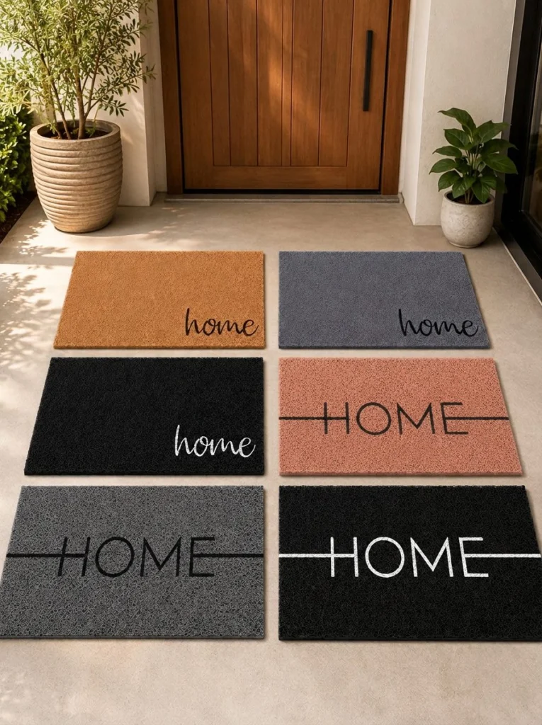 Tapete Capacho Home ou Terral Home em Vinil 60x40cm Cortelux