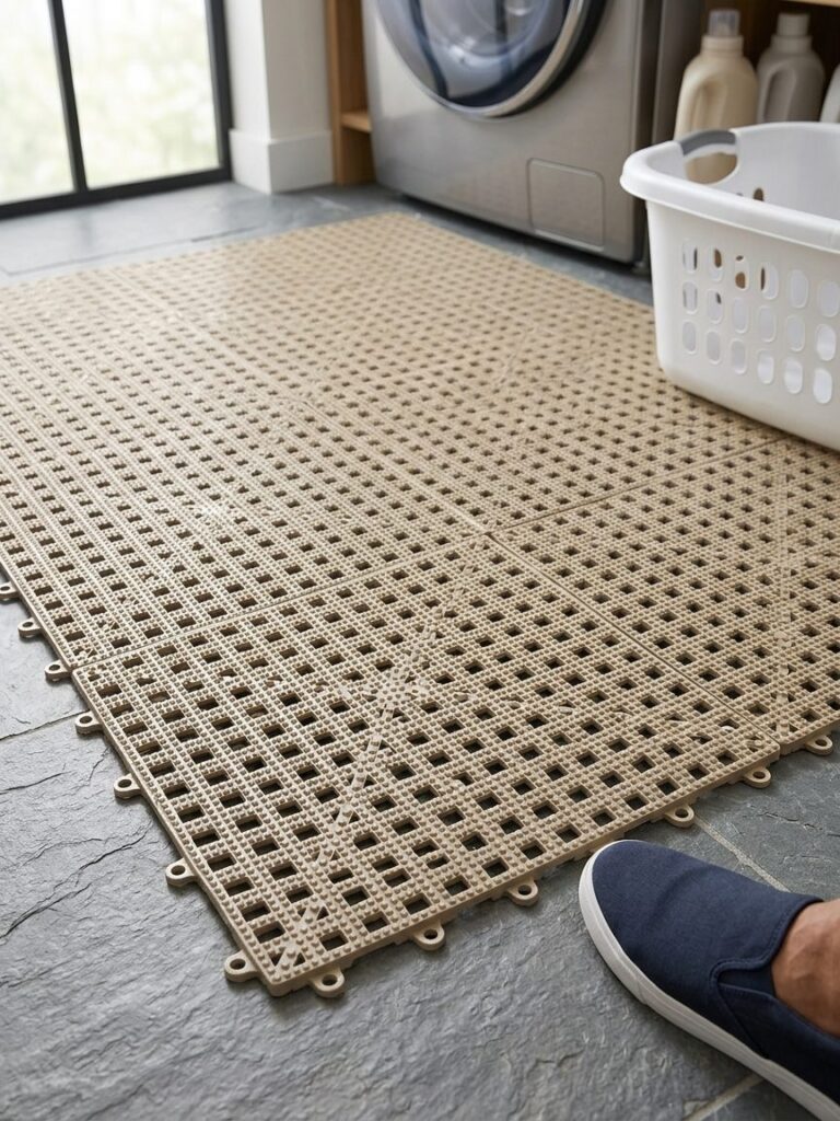 Piso de Borracha Acquakap Modular Antiderrapante