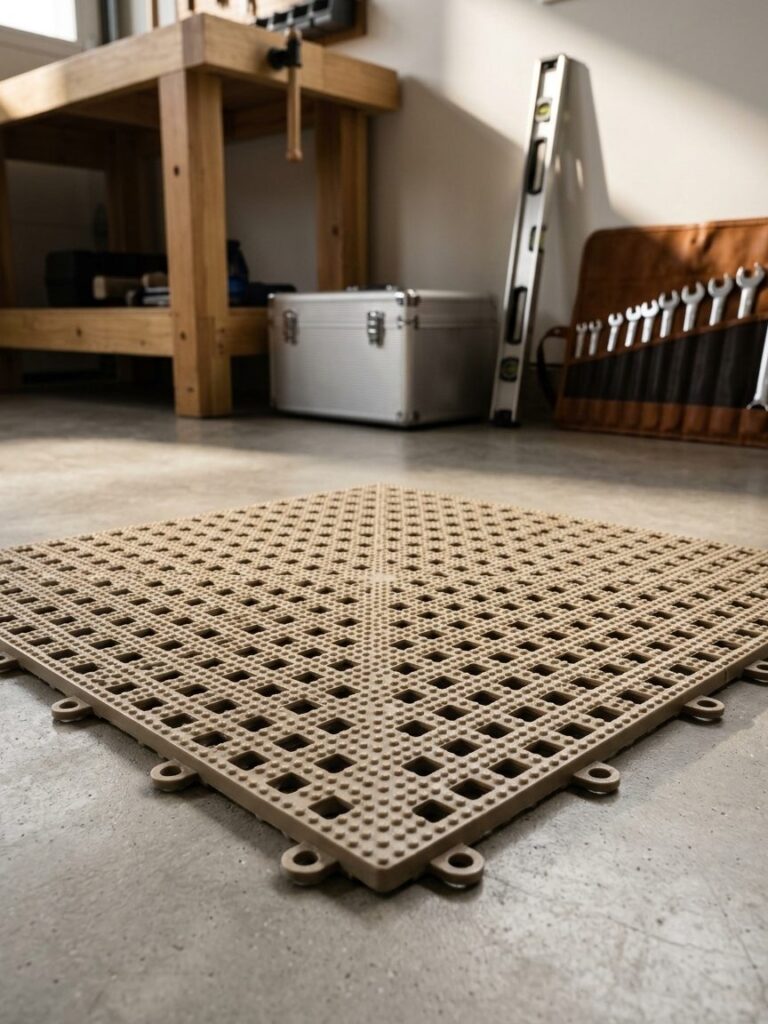 Piso de Borracha Acquakap Modular Antiderrapante