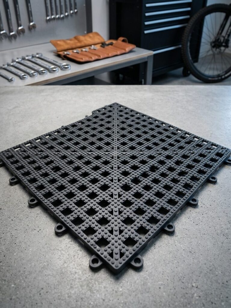 Piso de Borracha Acquakap Modular Antiderrapante