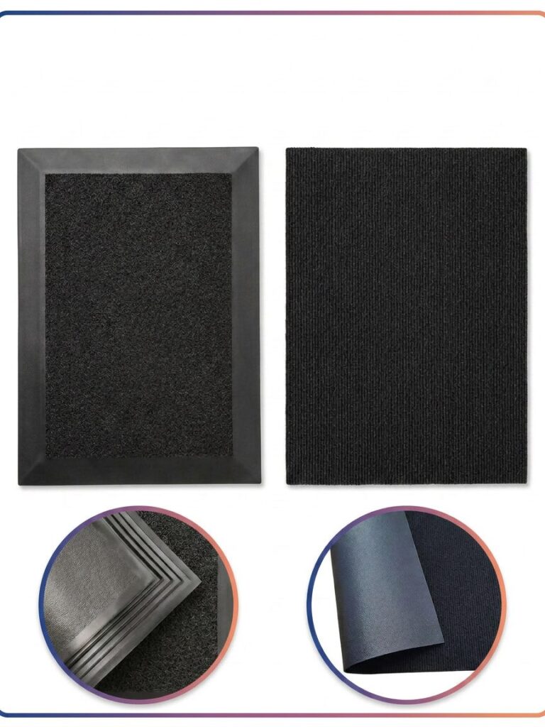 Tapete Sanitizante 2 em 1 com Seca Pé 78x40cm Kapazi