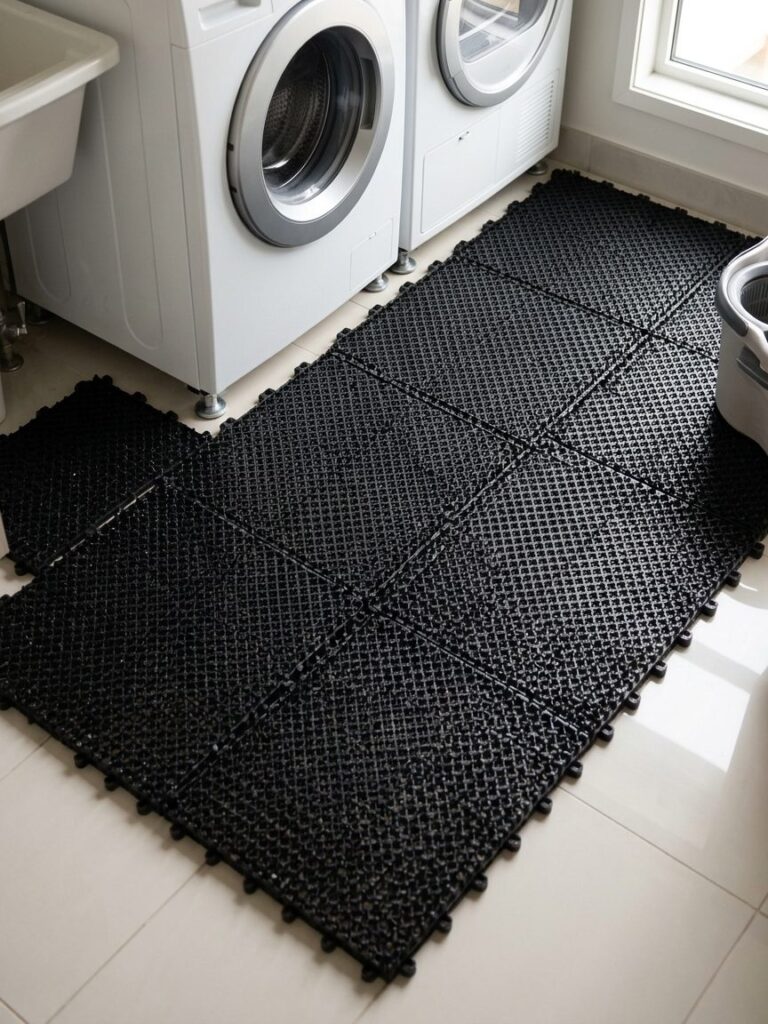 Piso de Borracha Acquakap Modular Antiderrapante