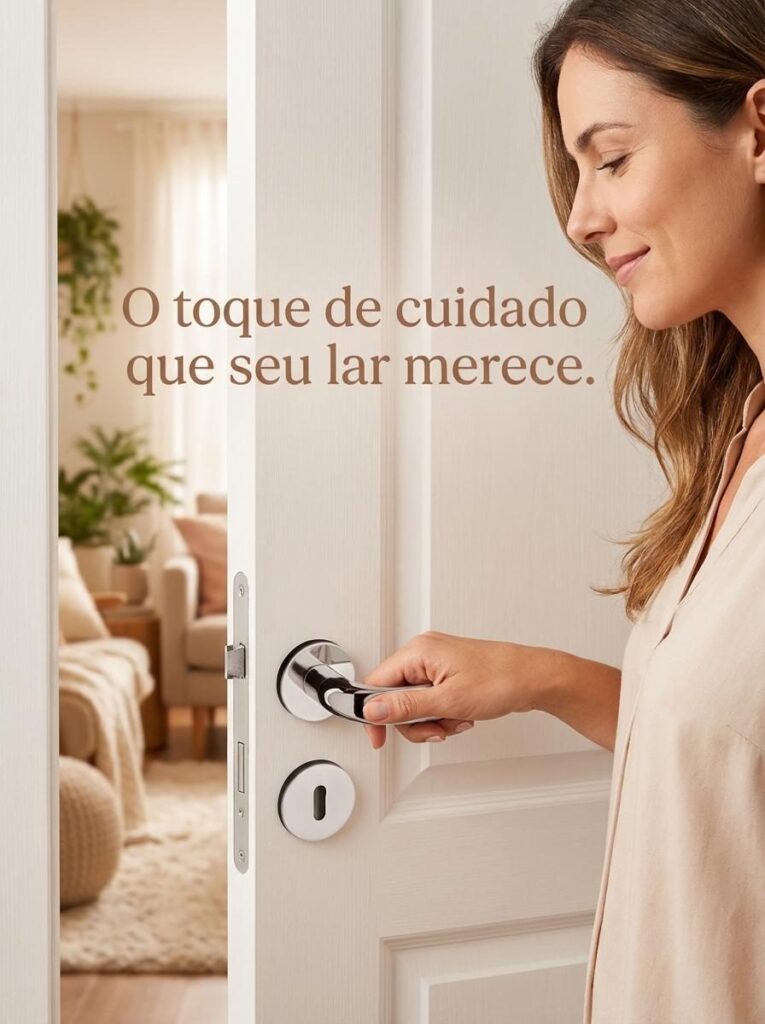 Fechadura Interna Copa Cromada 40mm Porta de Madeira Pado