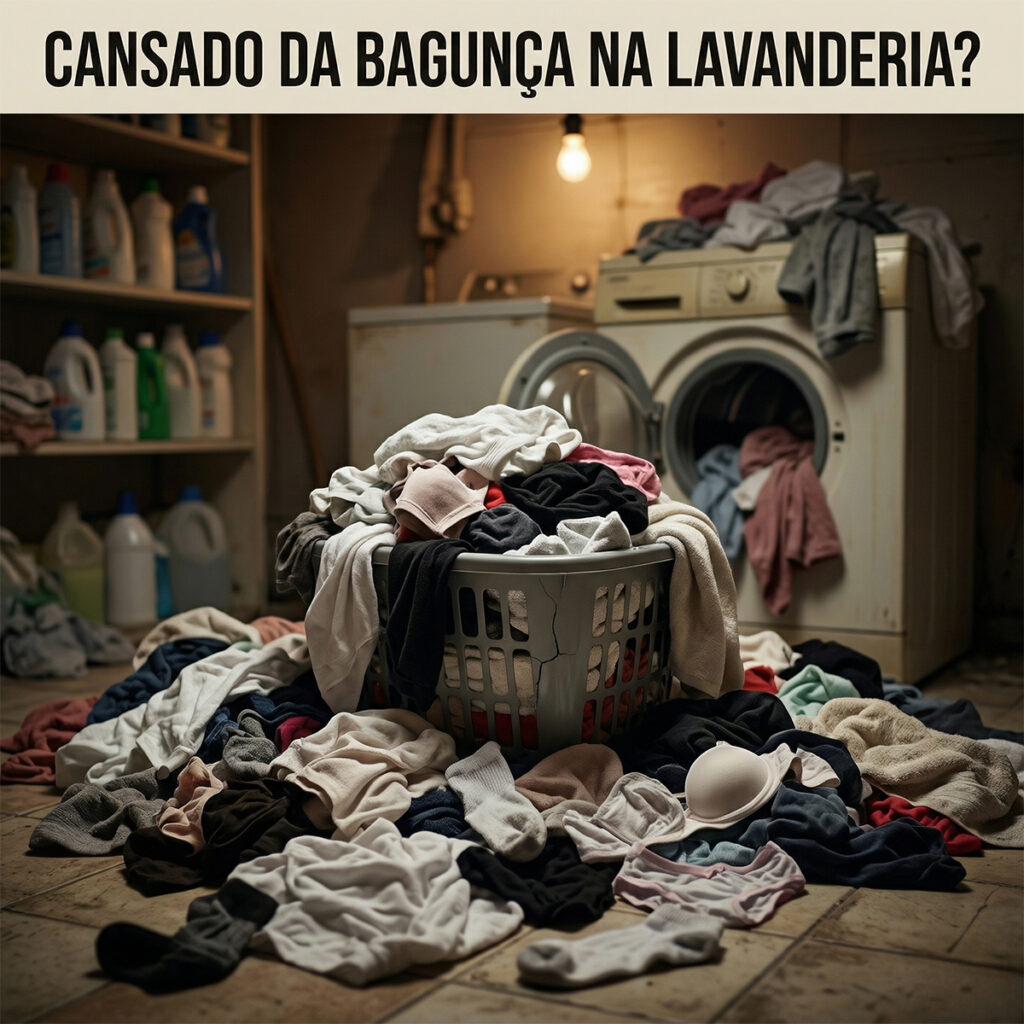 Cesto de Roupa Suja Vertical 3 Compartimentos Secalux - Imagem 3