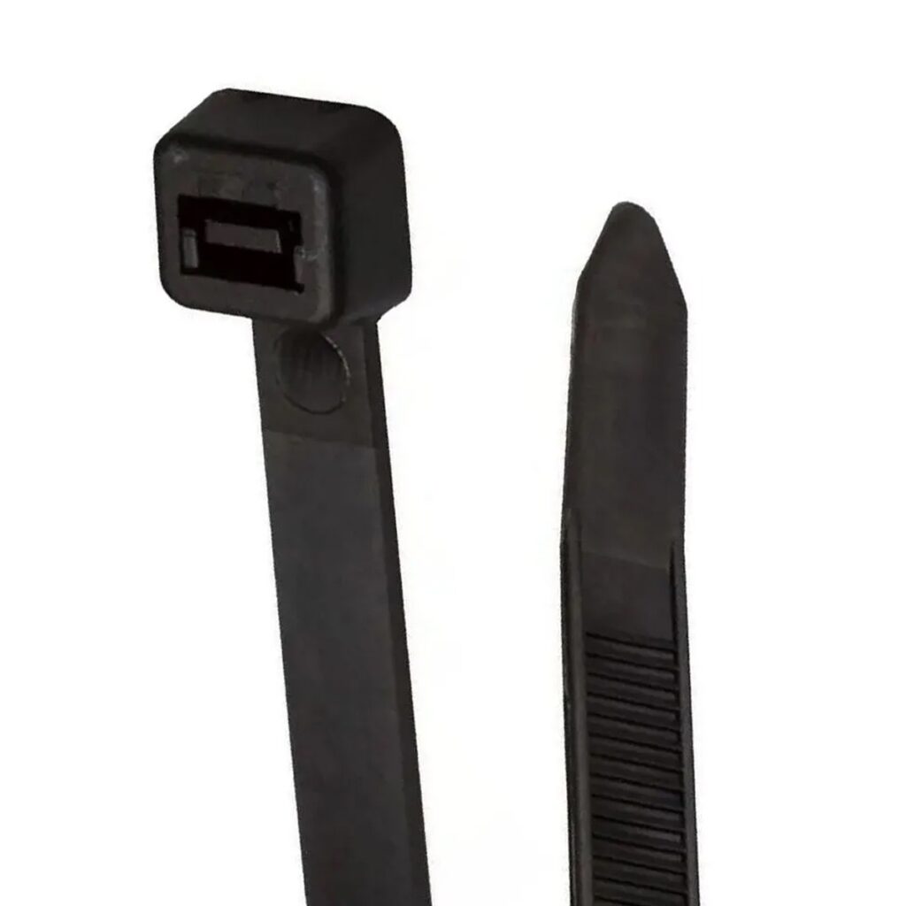 Abraçadeira de Nylon Enforca Gato 250x3,6mm Preta Kit 500 - Imagem 3