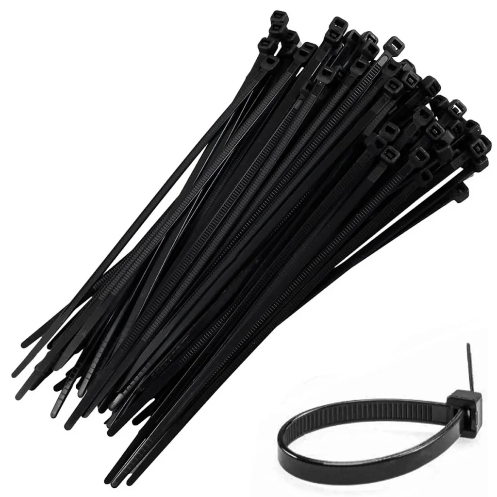 Abraçadeira de Nylon Enforca Gato 350x3,6mm Preta Kit 500