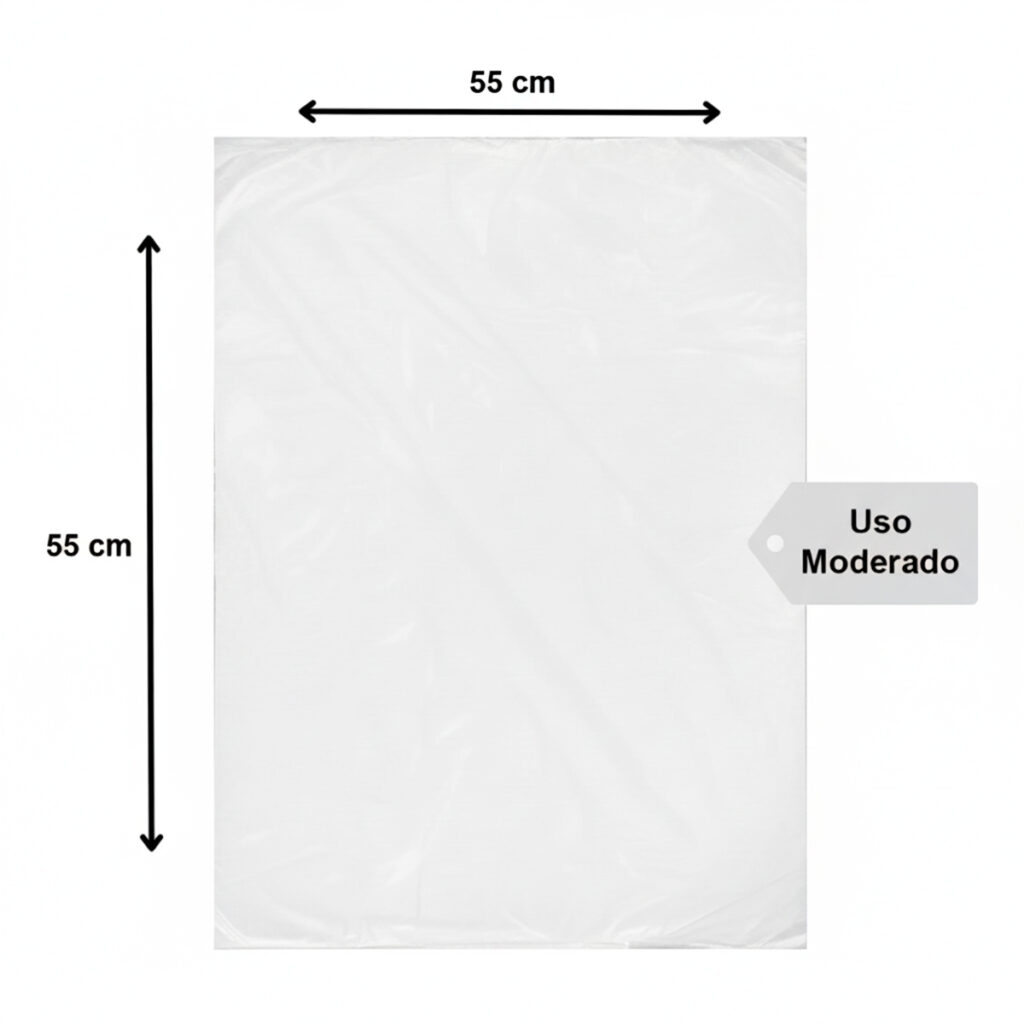 Saco de Lixo 40L Reforçado Uso Moderado 100 Unidades - Imagem 2