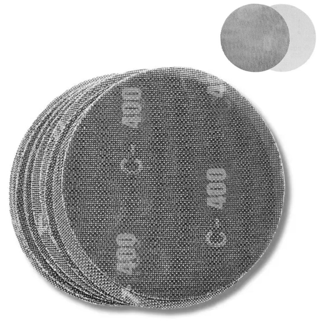 Disco de Lixa Telado 225mm Grão 400 Velcro Kit 10 Starfer - Imagem 2