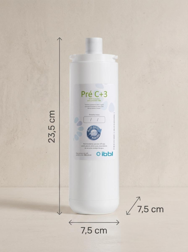 Refil IBBL Pré C+3 para Purificador PFN2000, PFQ2000 e BDF - Imagem 2