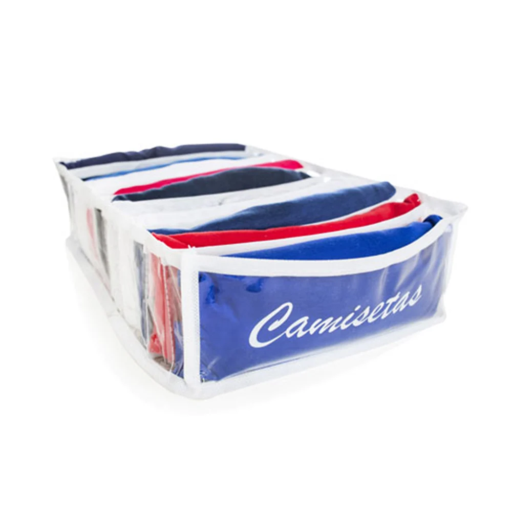 Colmeia Organizadora de Camisetas Branca 10 Divisórias