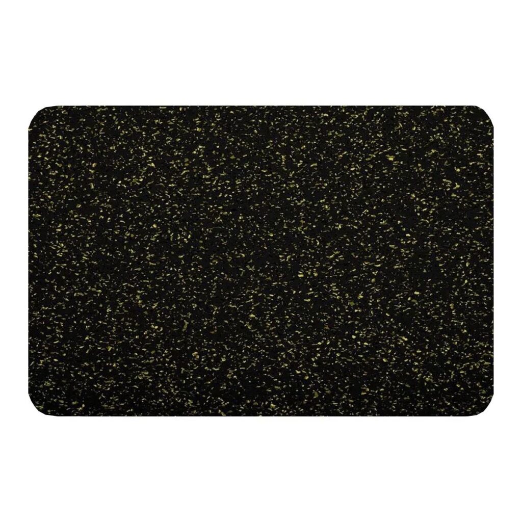 Tapete de Banheiro Emborrachado Rubberkap Preto 60x40cm - Imagem 3